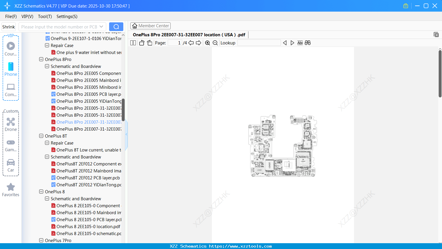 OnePlus 8Pro 2EE007-31-32EE007 LocationгиUSAгй